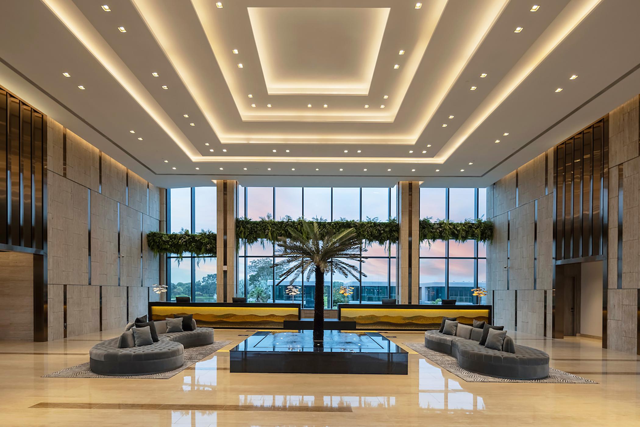 Dusit Thani Laguna Singapur Dış mekan fotoğraf Lobby
